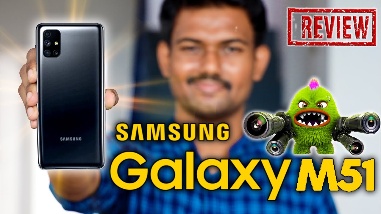 பவர் பேங்க் மாதிரி ஒரு மொபைல்!🔋 |  Unboxing & Review : Samsung Galaxy M51 | TechBoss