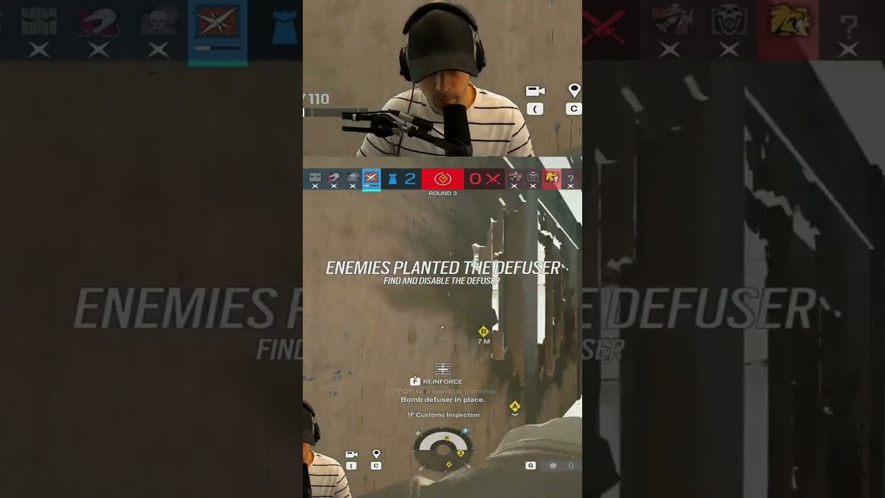 UN TRAVERS VREEEEEUUUUMMMENNNTTT 🥴 #r6 #fps #fun #shortsfeed #r6fr #Saltyacademy #clip
