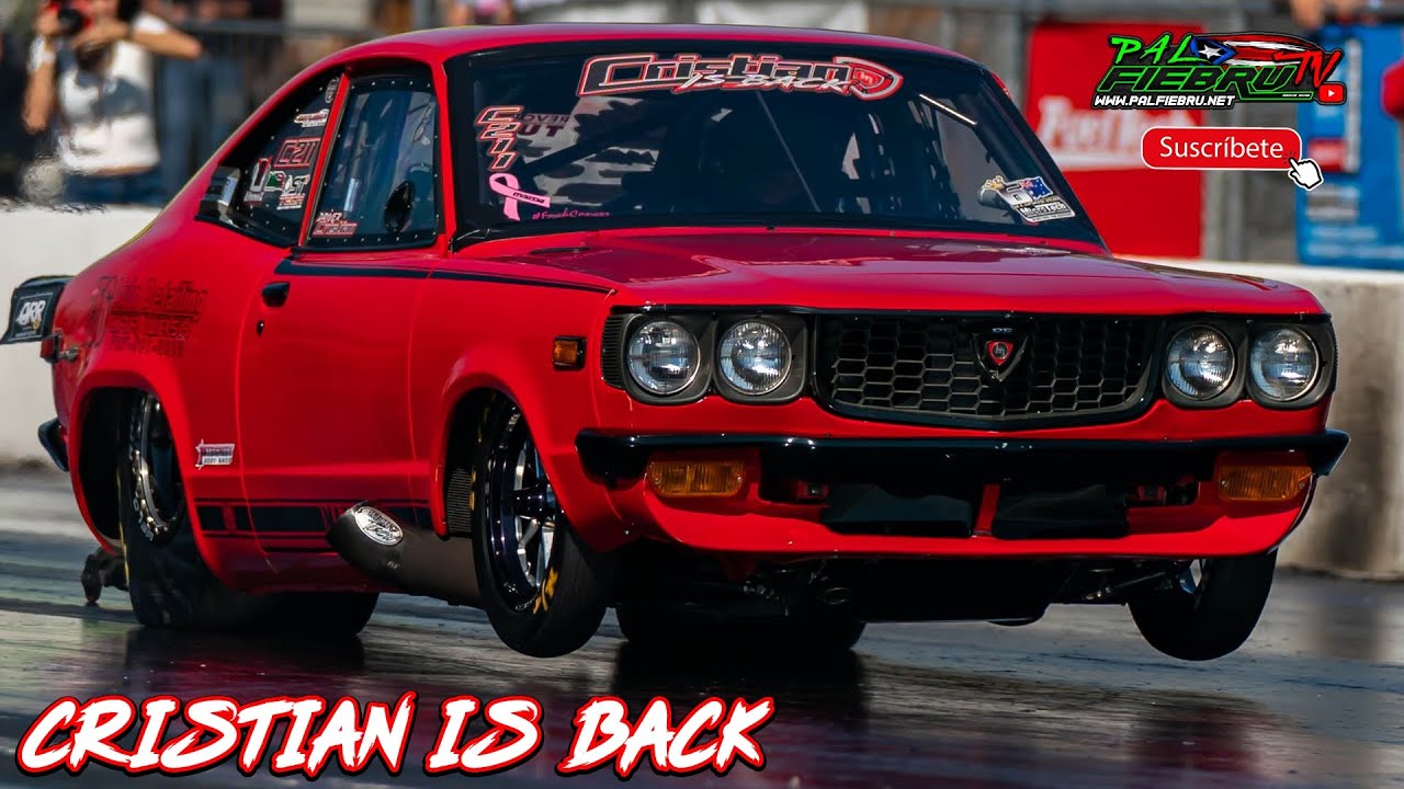 World Fastest Mazda Rx3 13b El Cristian is back en las Winter National Orlando Speedworld  Palfiebru