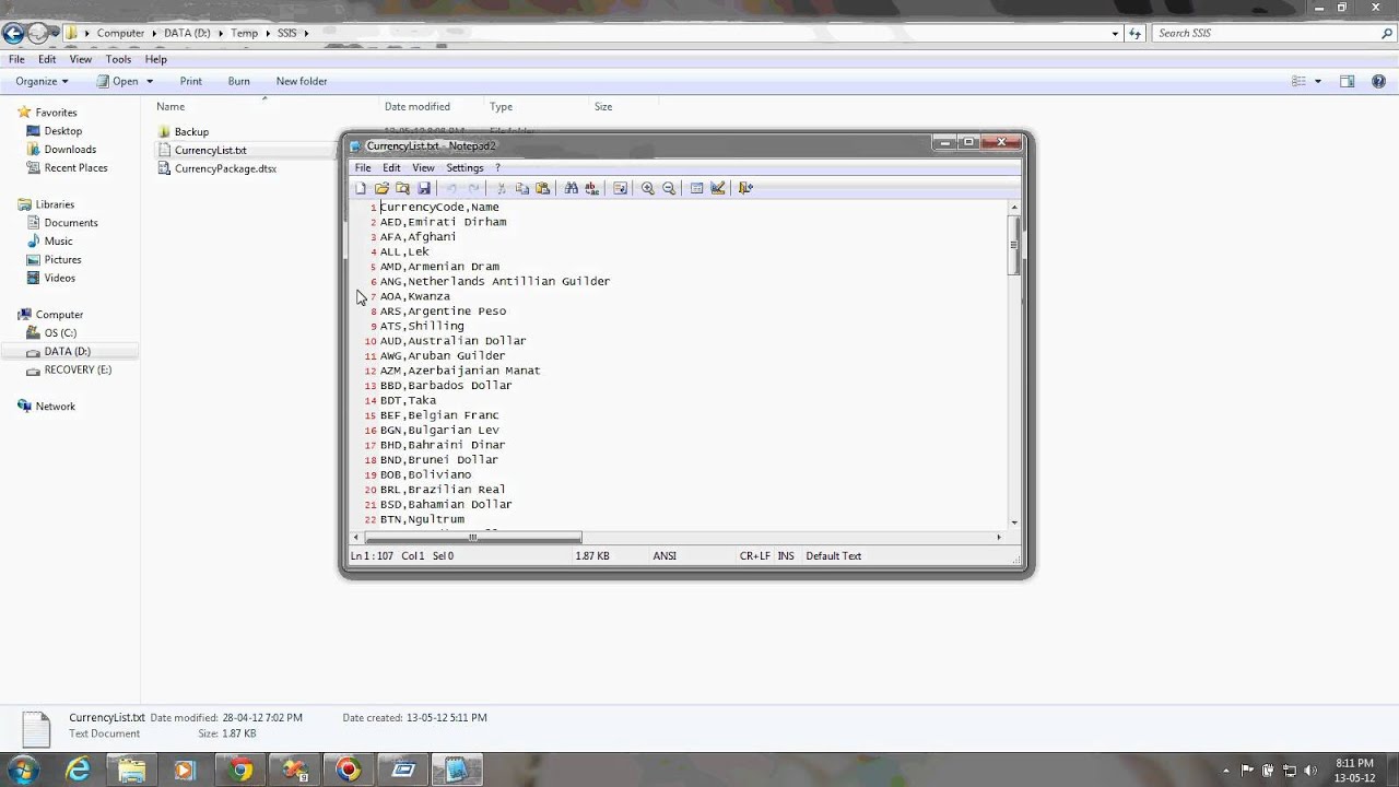 File System Task Package - SQL Server Integration Services (SSIS)