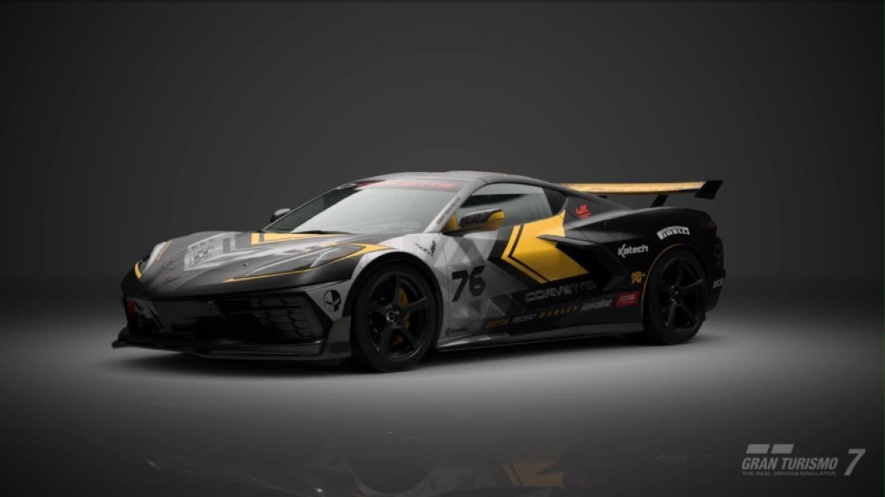 Gran turismo 7-CHEVROLET CORVETTE C8 Engine swap