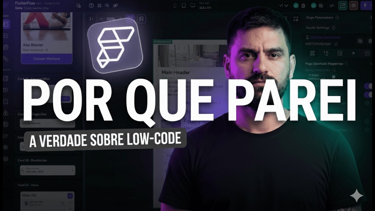 Porque abandonei o Flutterflow e NoCode
