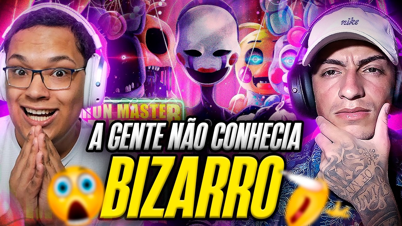 IRON MASTER - Nunca Pare a Canção | Five Nights at Freddy's 2 | REACT