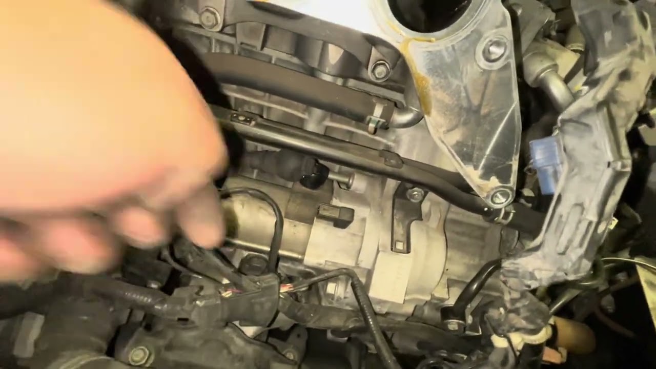 2012 HONDA ACCORD 2.4 STARTER MOTOR REPLACEMENT DIY 