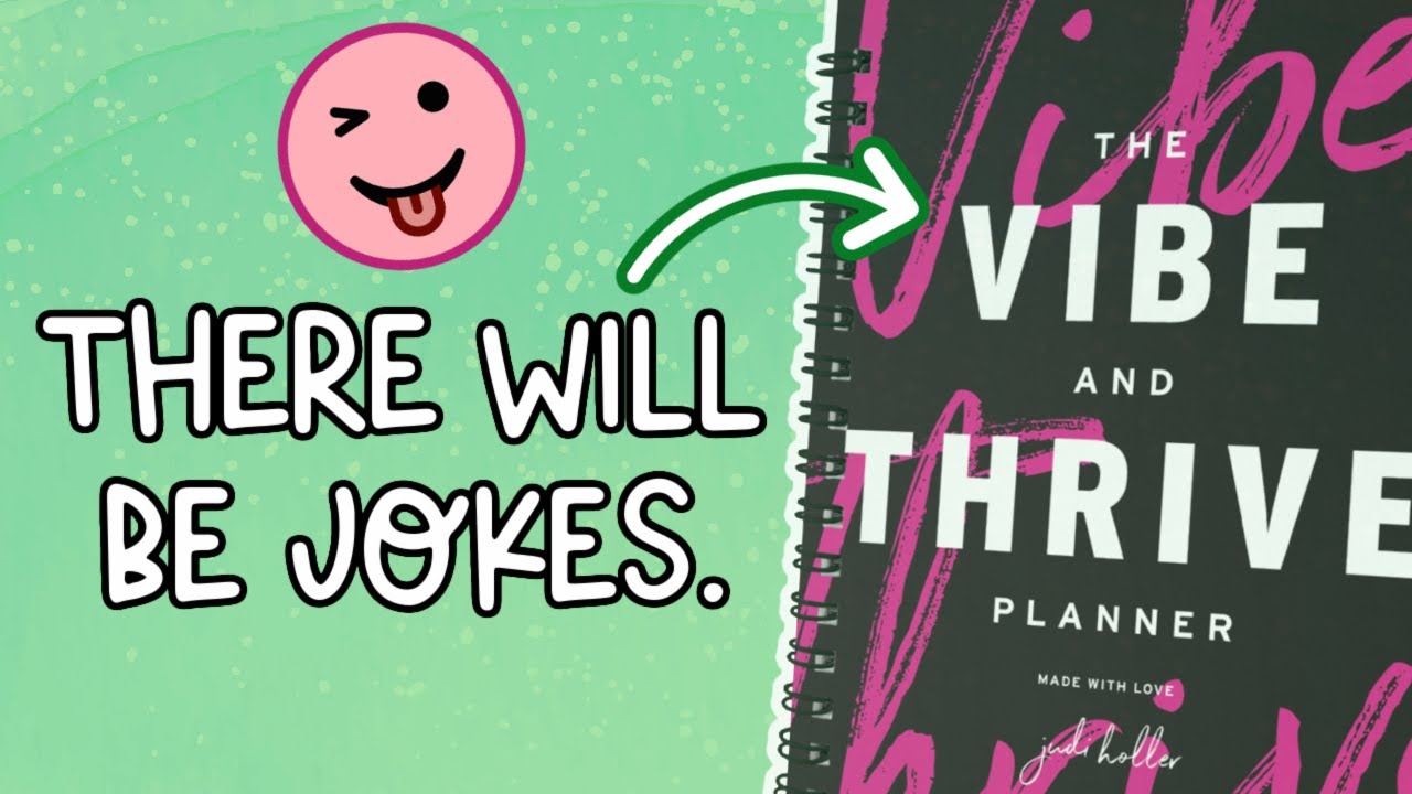 2021 Planner Review | Vibe & Thrive Goal Setting Planner