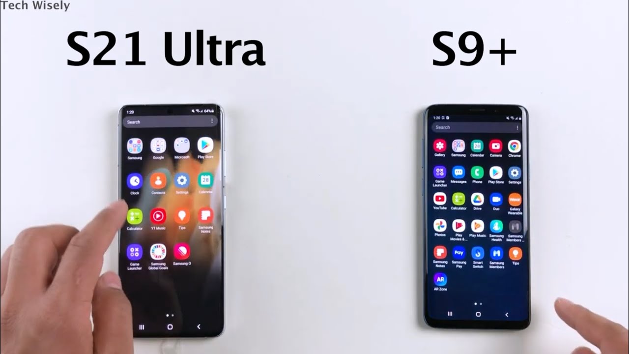 SAMSUNG S21 Ultra vs S9 Plus - SPEED TEST