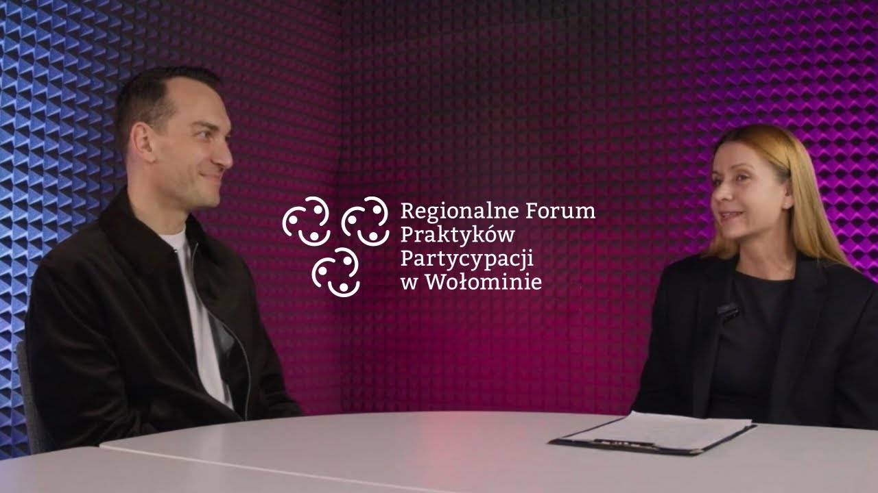 Czym jest partycypacja społeczna? | Mariusz Godlejewski o Regionalnym Forum Praktyków Partycypacji