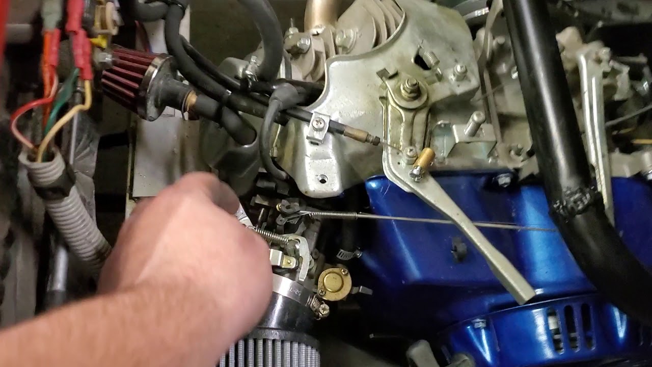 New 13hp motor running and driving!