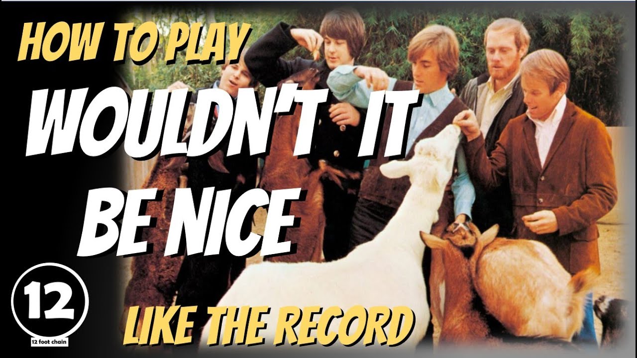 Wouldn't It Be Nice - The Beach Boys | Guitar Lesson