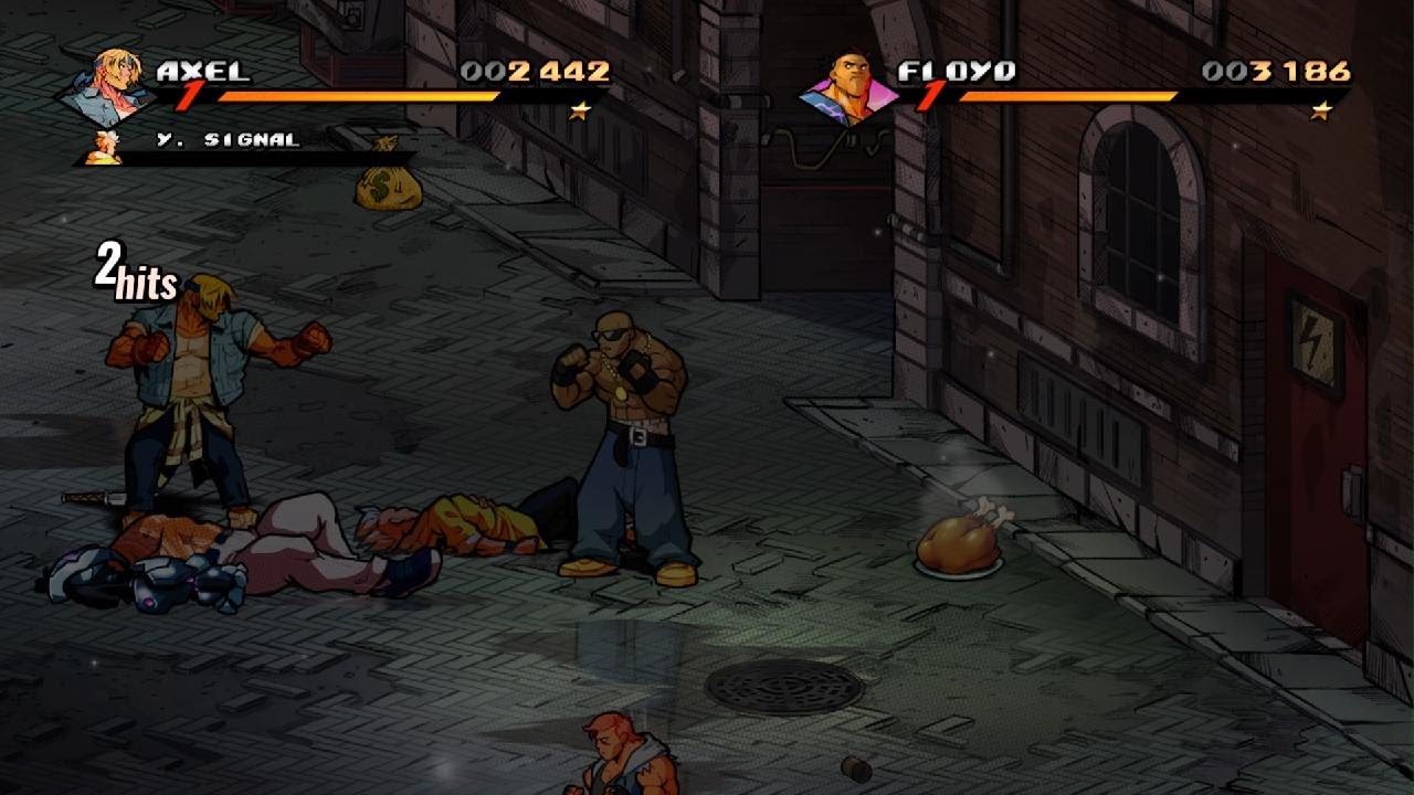 Playing Streets of Rage 4  with my dad