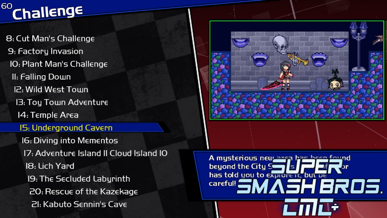 Super Smash Bros Crusade CMC+ V8 - Challenge 15 - Unlock Yuuka, Alice, Ronald