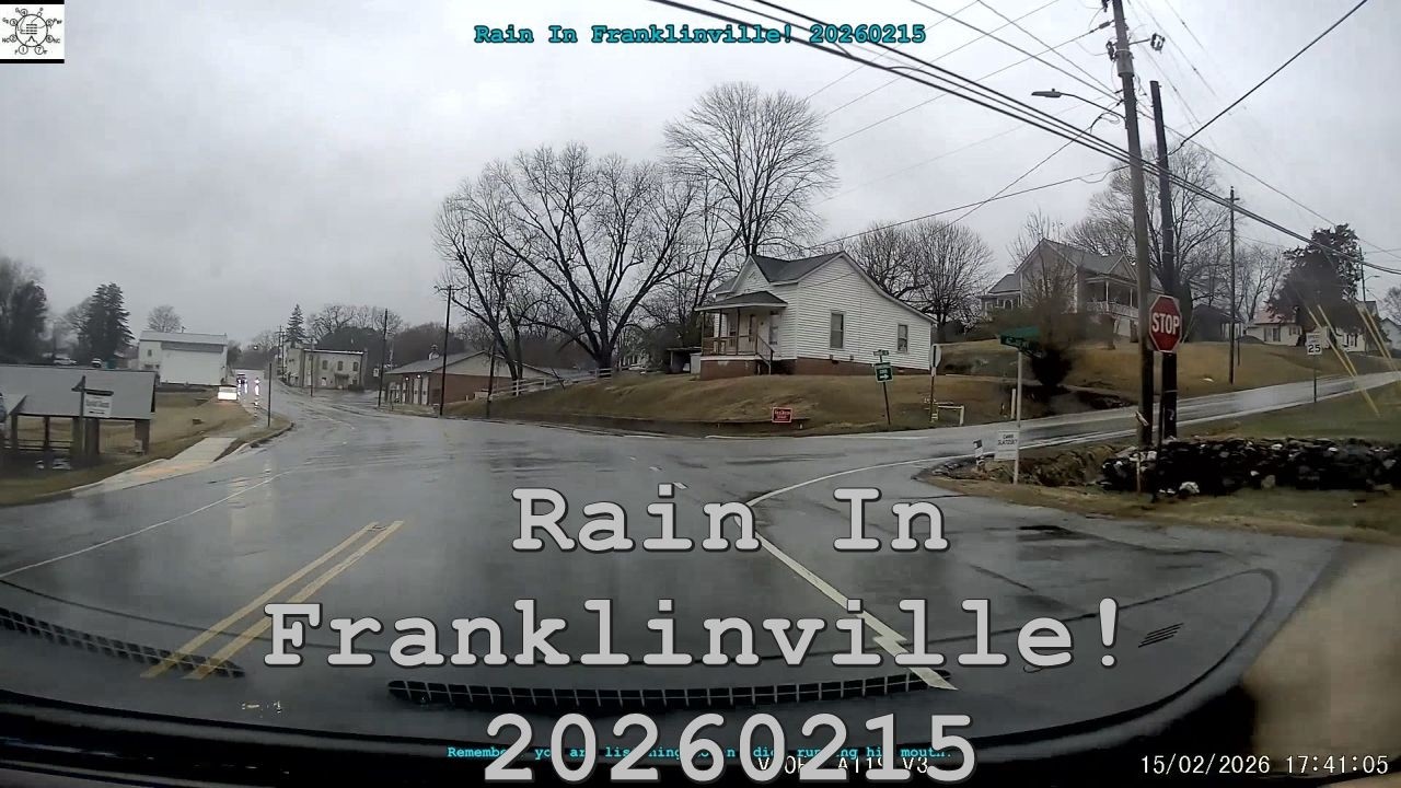 Rain In Franklinville! 20260215
