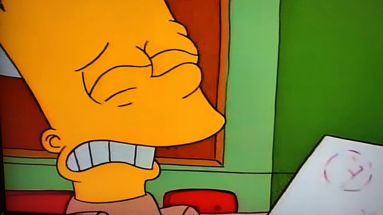 Bart crying