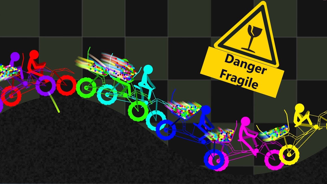 Which will deliver more?! Marble Cart Race in Unity