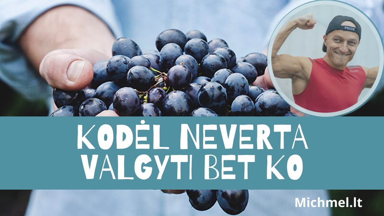 Kodėl neverta valgyti bet ko