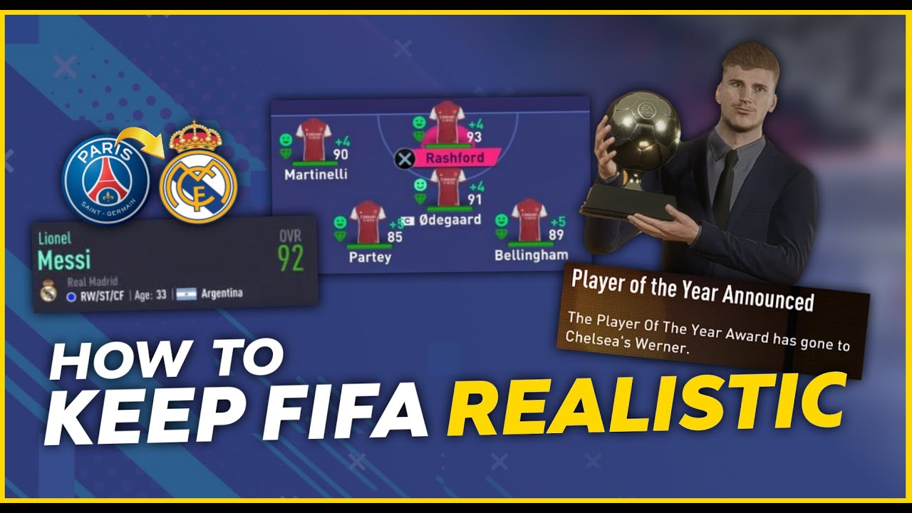 How I keep my FIFA Career Mode saves realistic!