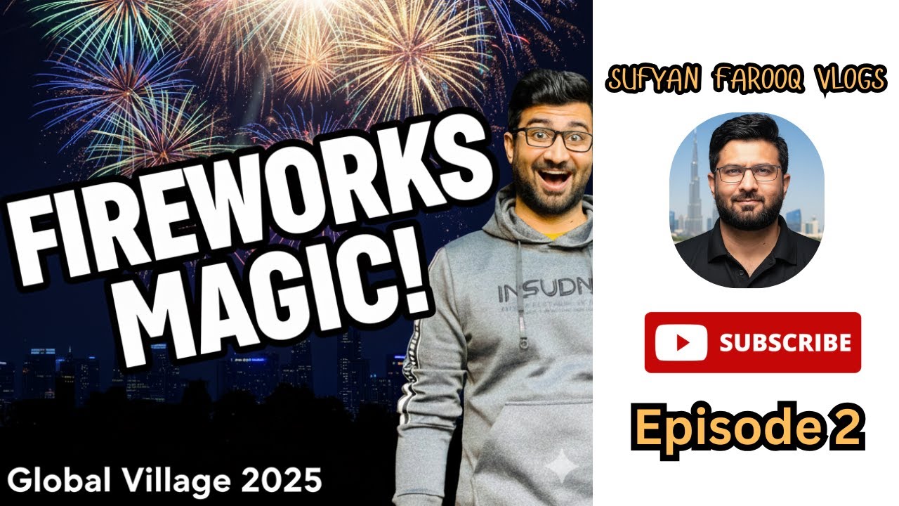 We Spent 3 Hours Waiting for Global Village Fireworks - Was It Worth It?  Season 30 Episode 2