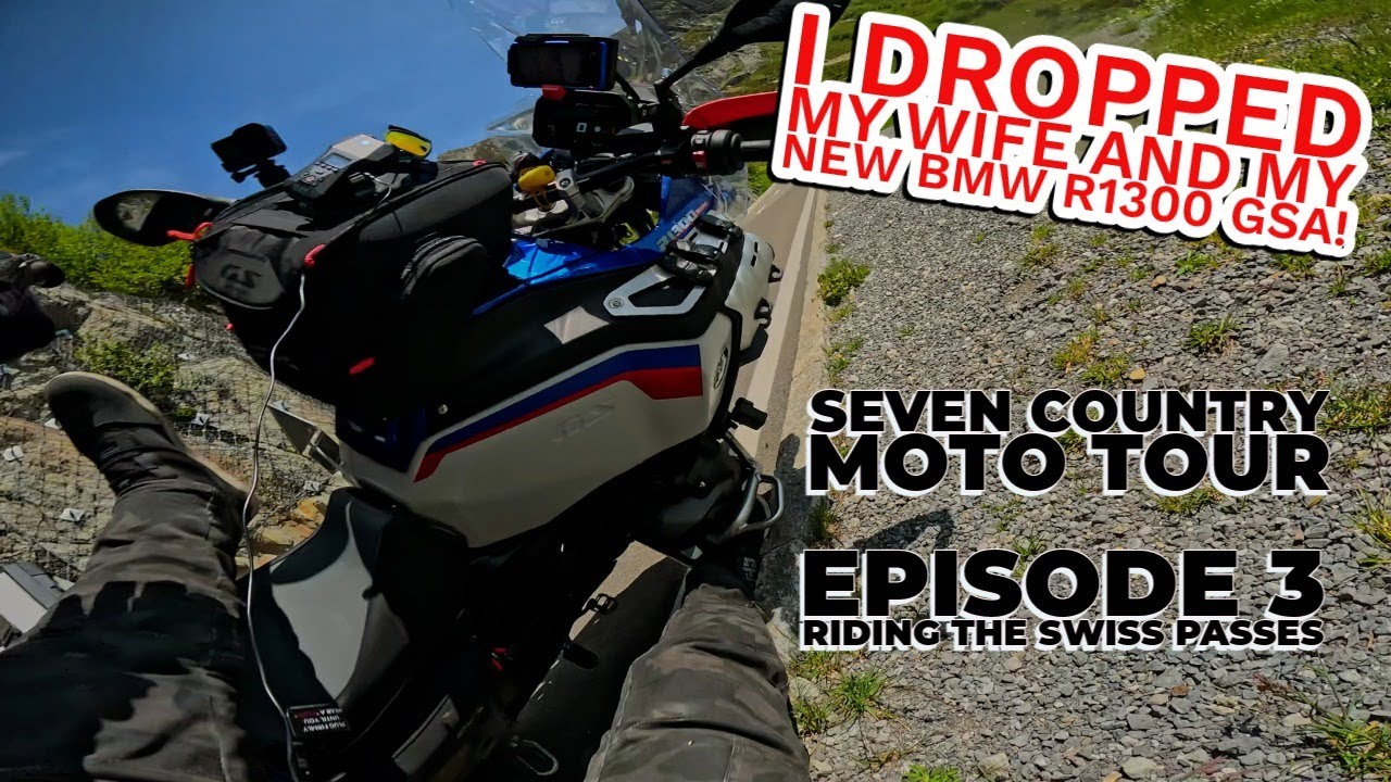 Я уронил жену И свой новый BMW R1300 GSA!