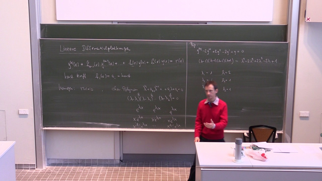 Pk4 MG WS16 VL16 Differentialgleichungen: Inhomogenitäten
