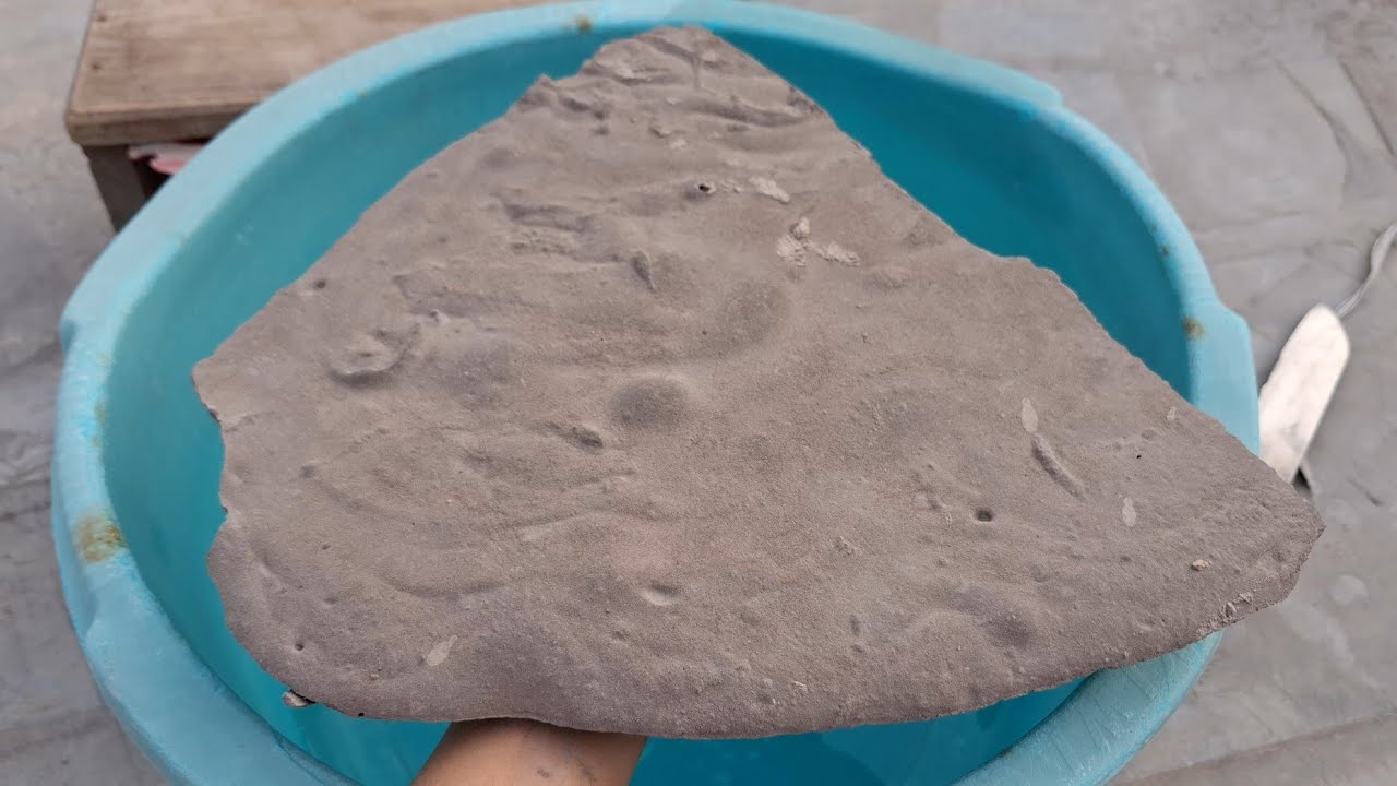New video Black dirt water crumbling satisfying