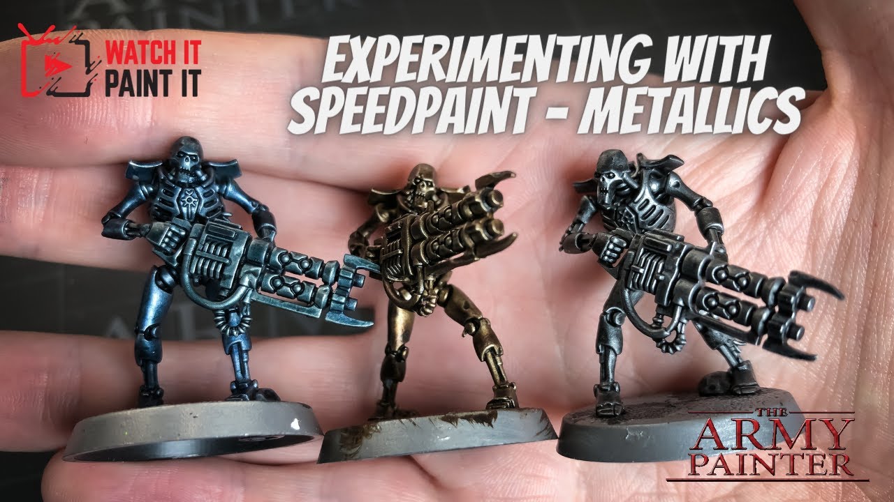 Experimenting with Speedpaint | Metallics