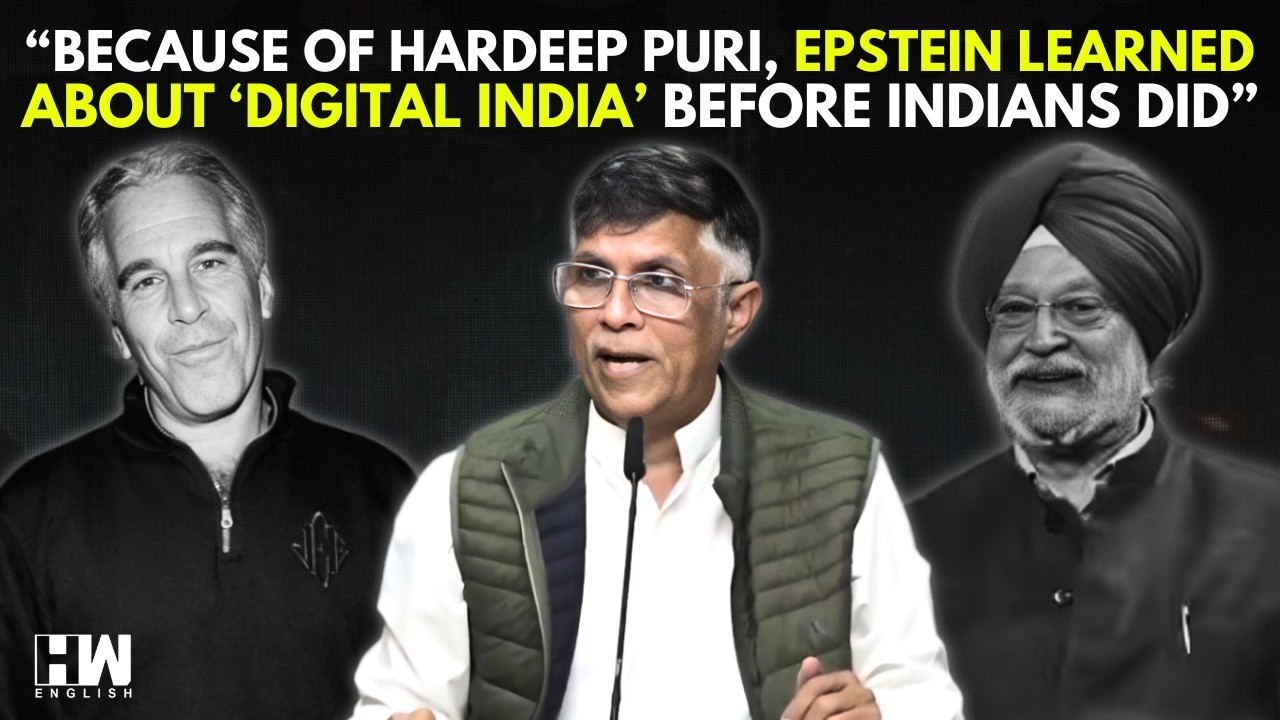 'Why Do You Need Ex-Diplomat Hardeep Puri To Interact With Epstein?': Cong's Pawan Khera | PM Modi