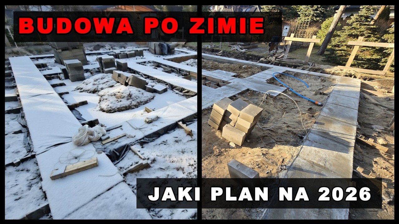 Po zimie wracamy na plac budowy! Jaki plan na 2026?