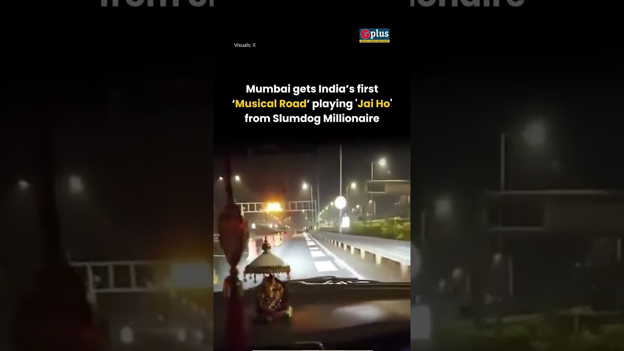 Mumbai&rsquo; gets India&rsquo;s first &lsquo;Musical Road&rsquo; playing 'Jai Ho' from Slumdog Millionaire