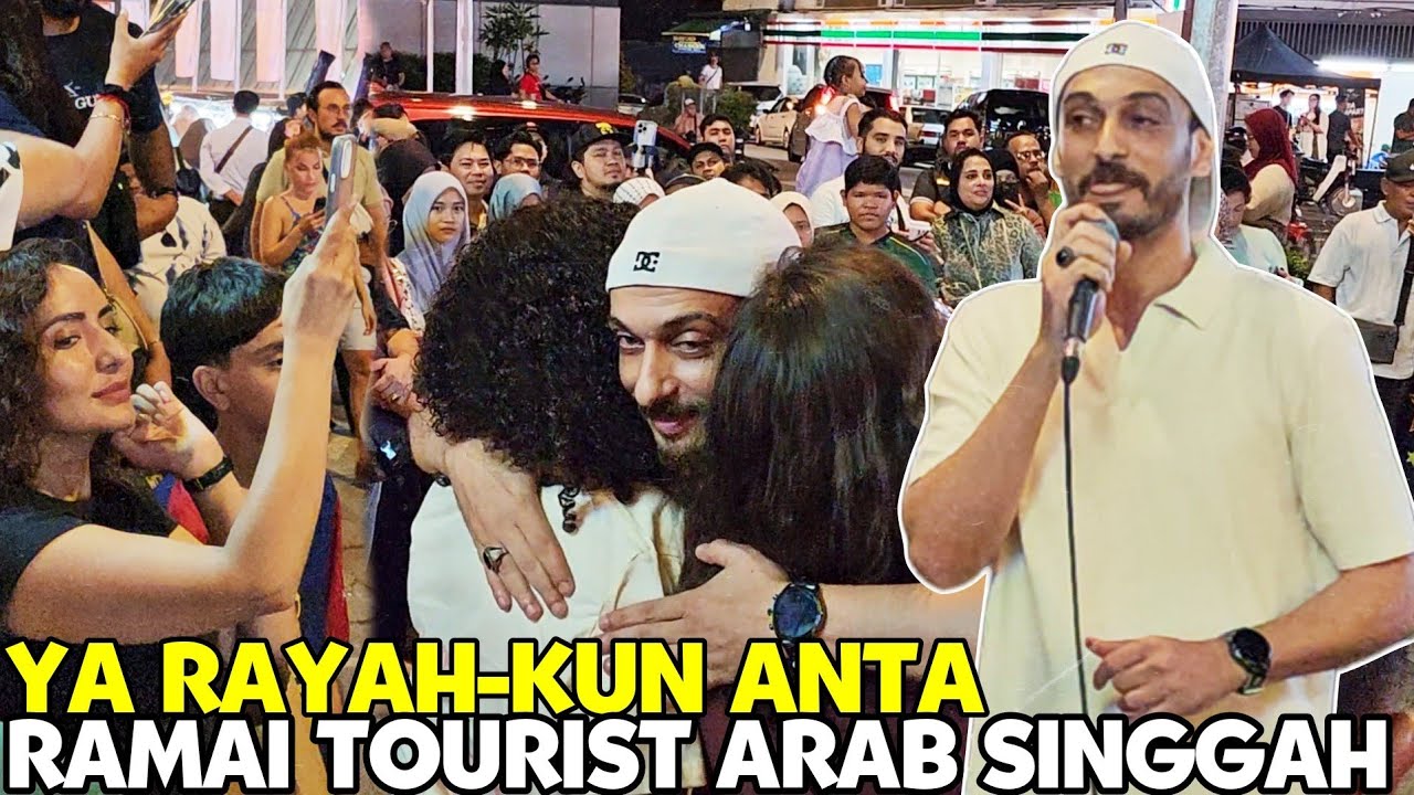 Bob jemput Pelancong dari Egypt menyanyi | Geng pak arab tak rilek bila dengar lagu Kun Anta