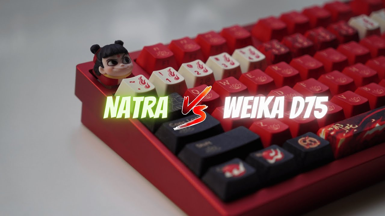 Weikav D75 - Build KIT nh&ocirc;m 1 củ c&ugrave;ng keycap Natra