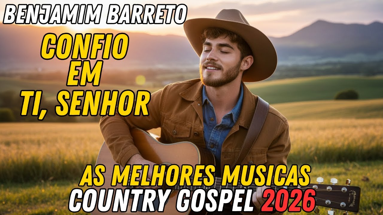 Benjamin Barreto — Confio em Ti, Senhor | Sertanejo Gospel Country que Acalma a Alma