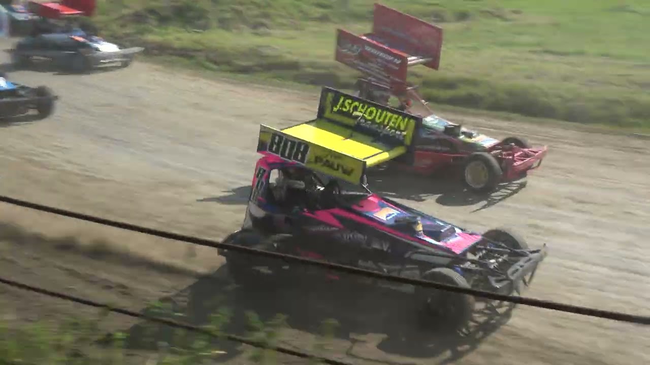 Stockcar F2 junioren heat 2 NAC Autocross Kollum 16 september 2023 - RaRaRacing