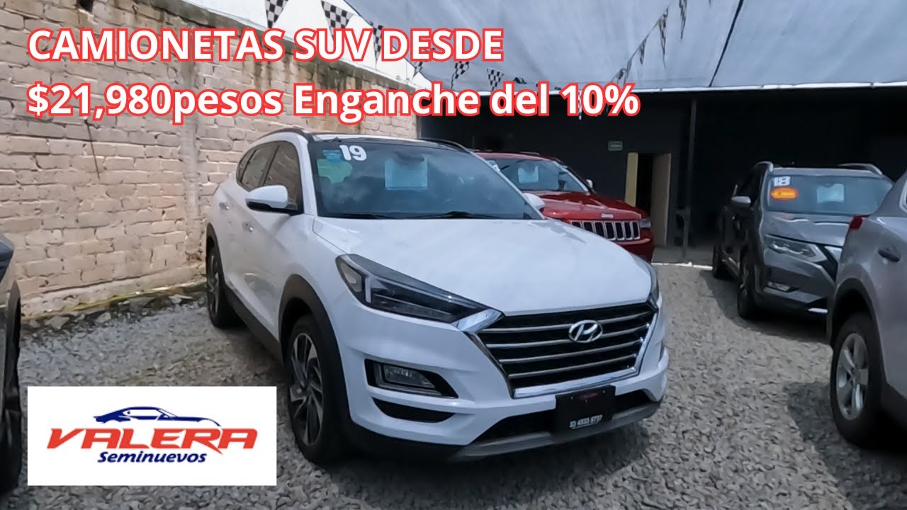 CAMIONETAS SUV DESDE $21,980PESOS SEMINUEVOS VALERA ZAPOPAN JALISCO