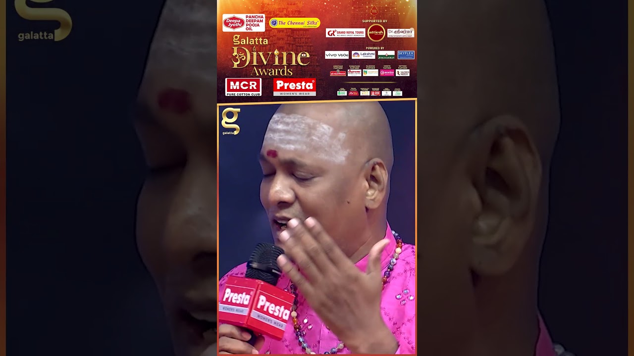 Gold Devaraj மெய் சிலிர்க்க வைத்த தருணம்😇 | Odi Odi Utkalantha Jothi Live Perfomance | Gold Devaraj