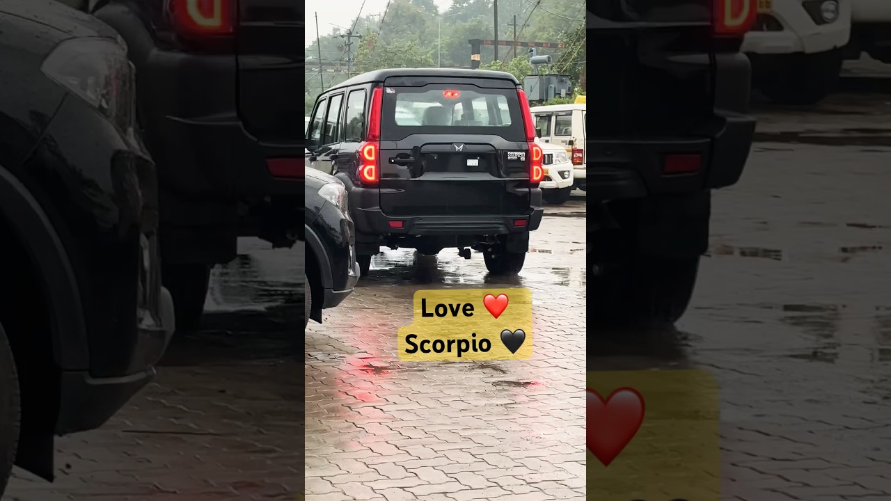 Scorpio S Delivery k liye ready ho rahe he🖤❤️🔥 #scorpio #mahindra