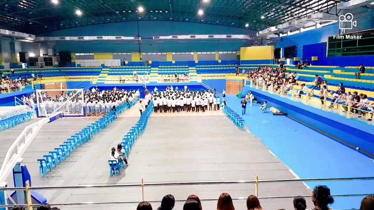 General Practice of Graduation in Muntinlupa Sports Complex