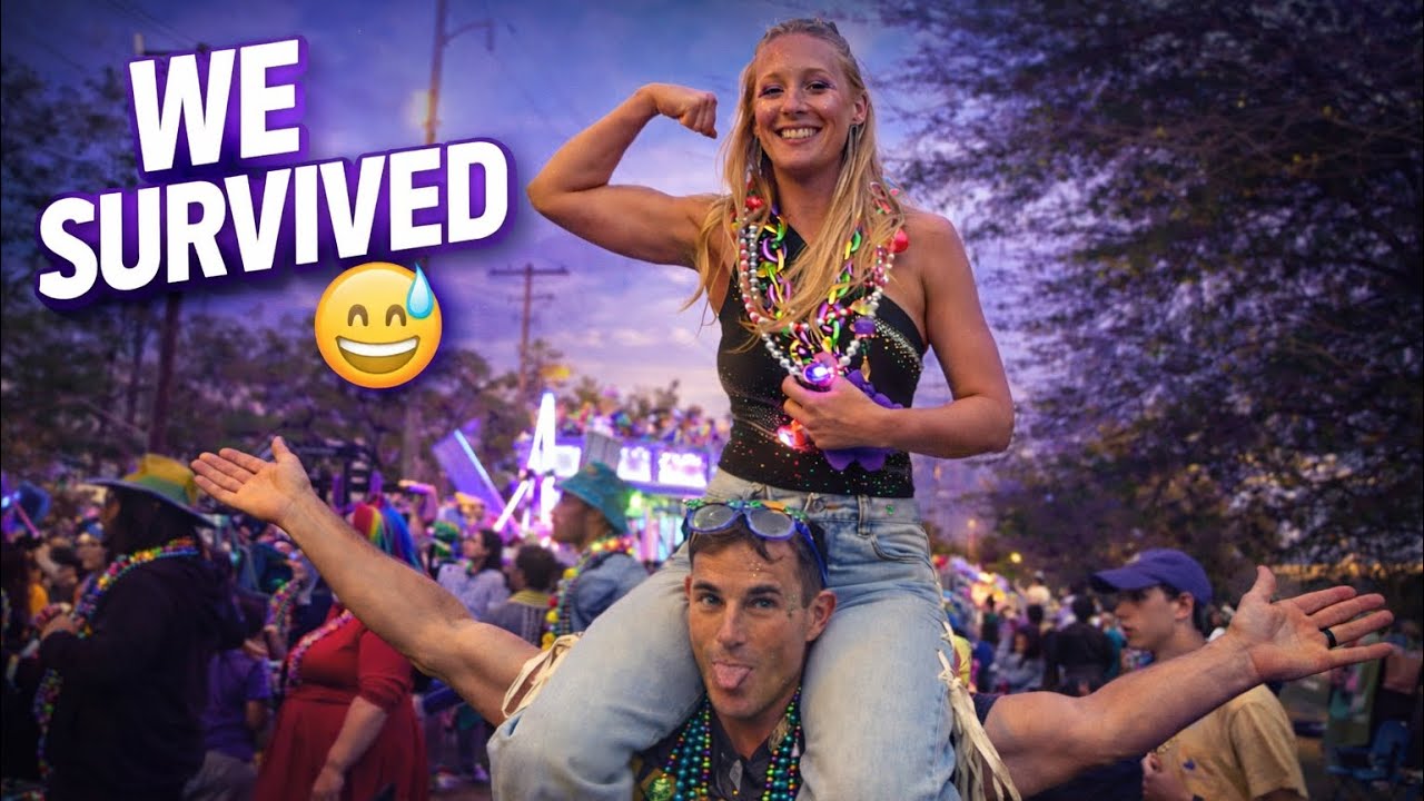  “Mardi Gras Was Pure Chaos… And Worth It 💜”#endymion 