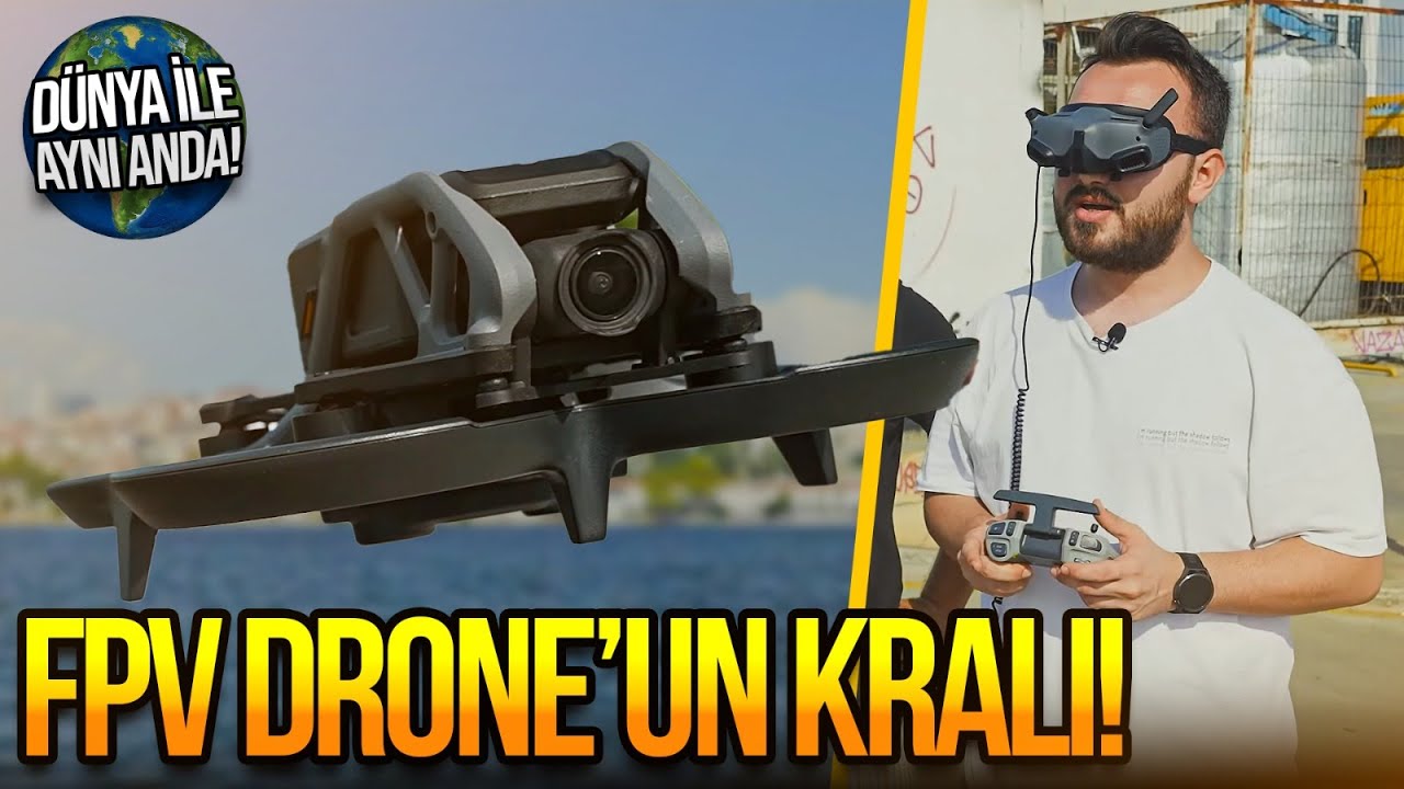 FPV Drone ile İstanbul'un içinden geçtik! - DJI Avata inceleme!
