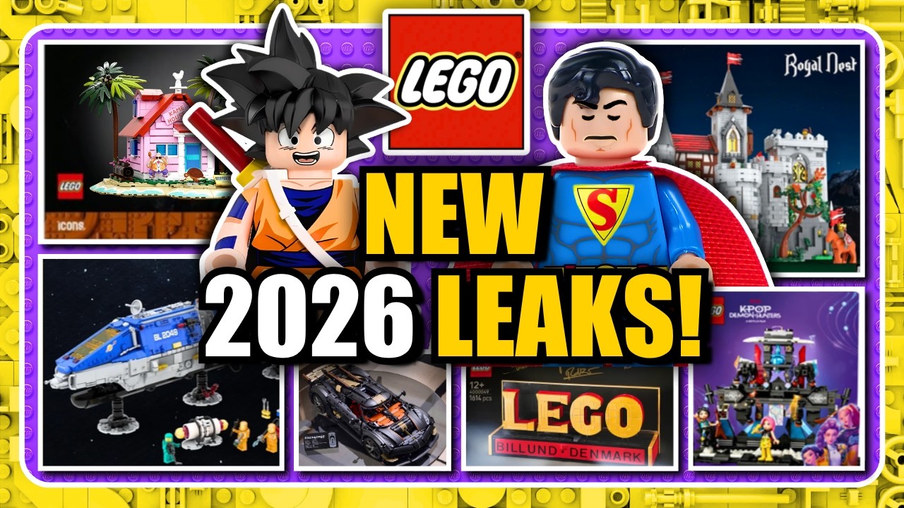 NOWE WYCIEKI LEGO! Dragon Ball, Doomsday, K-pop, edycje, Star Wars, DC i WIĘCEJ!