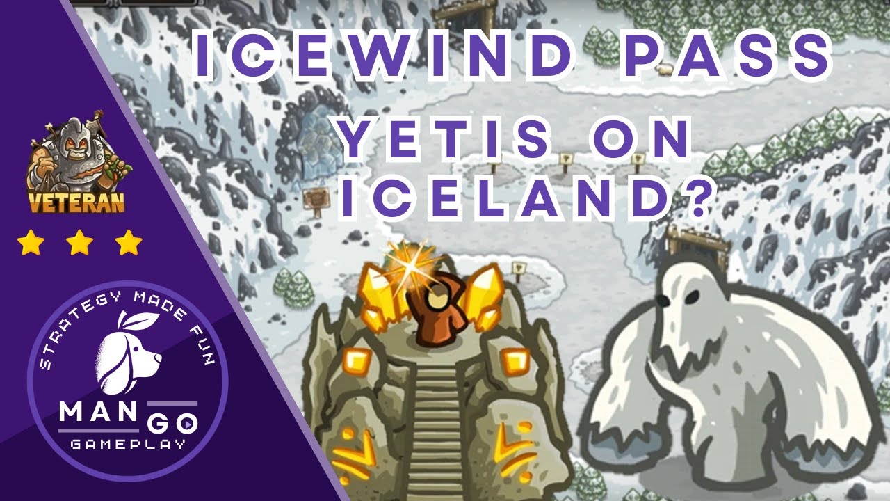 Kingdom Rush Heroic Challenge – Icewind Pass | Best Kingdom Rush Walkthrough