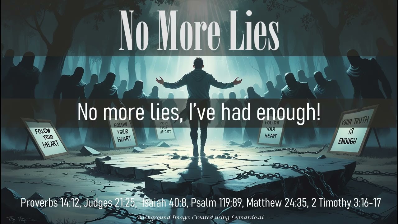 🎵 NO MORE LIES &ndash; Scripture Based Song | Identity in Christ | Break Free from Deception 🎵