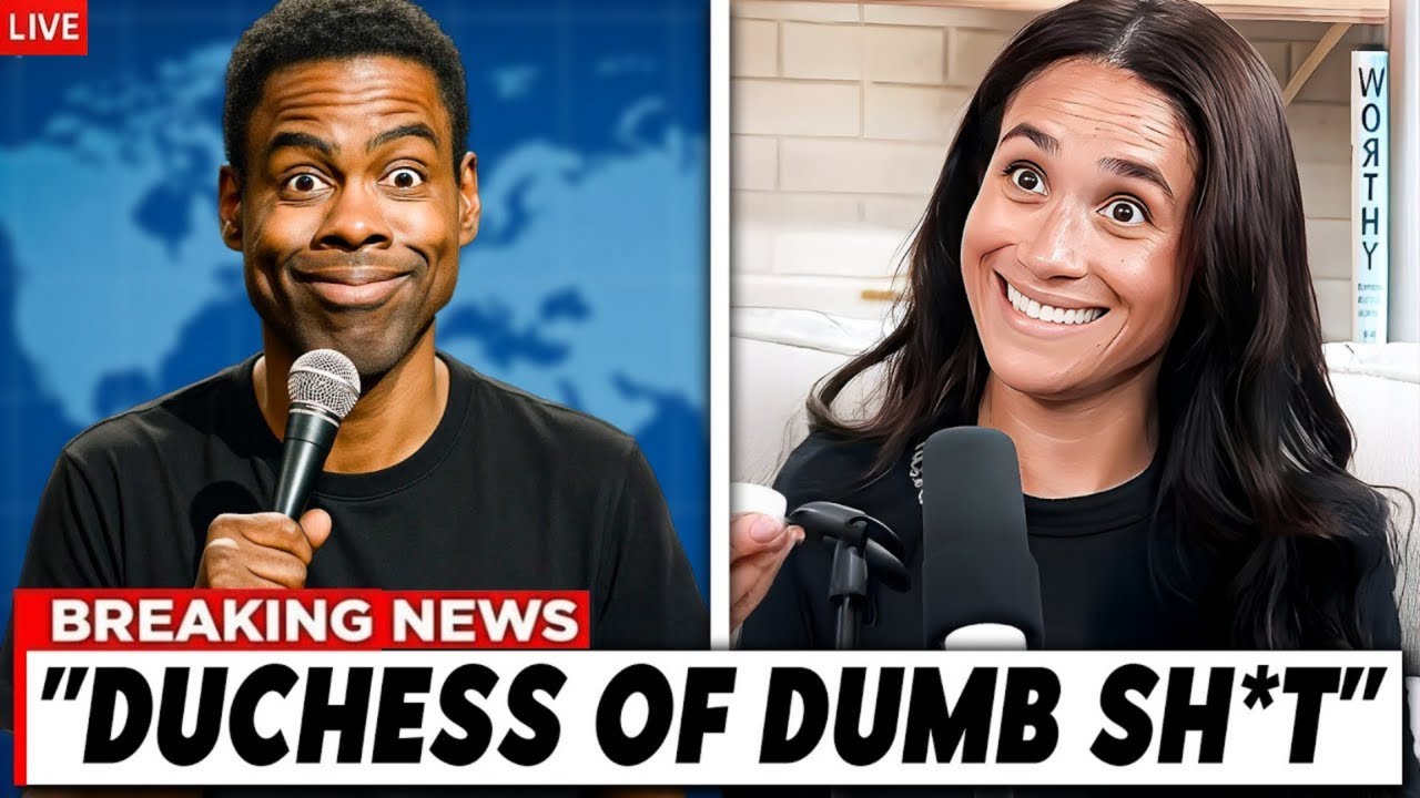 Chris Rock hilariously ruins Meghan Markle in NETFLIX special - Crowd goes wild_Celebrity Gossip