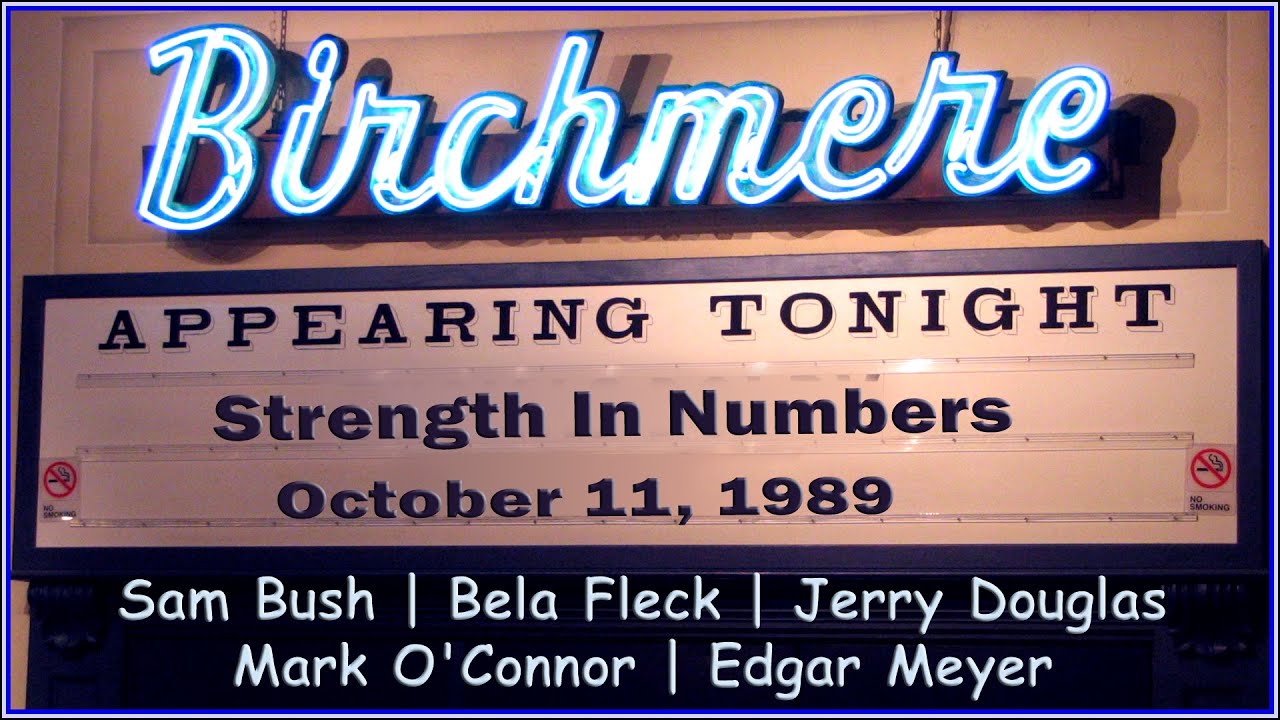 Strength In Numbers live at The Birchmere October 11, 1989 (Audio Full Show)