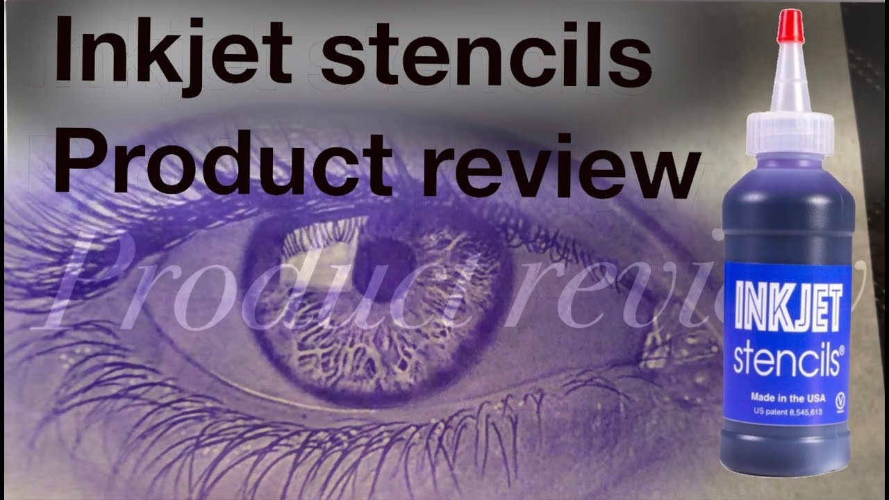 INKJET STENCILS | PRODUCT REVIEW, HOW TO | CHRISSY LEE