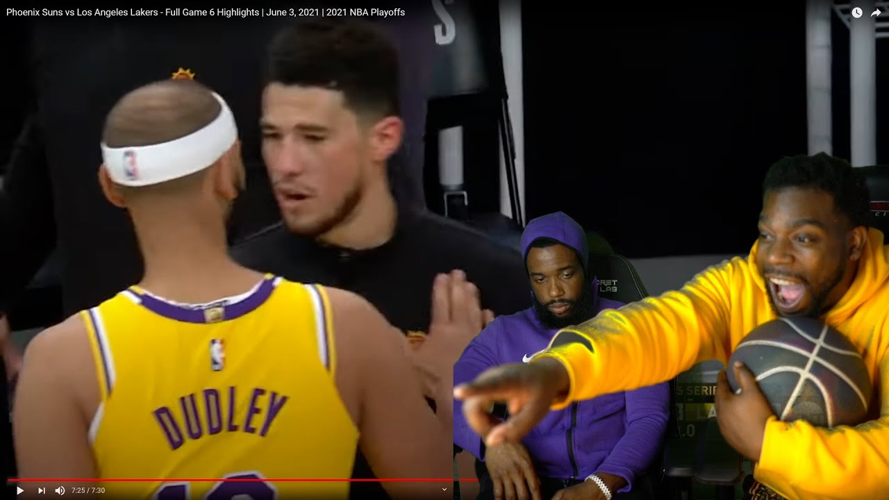 Reaction to Suns Besting Lakers G6 W/ Factime  Call ?