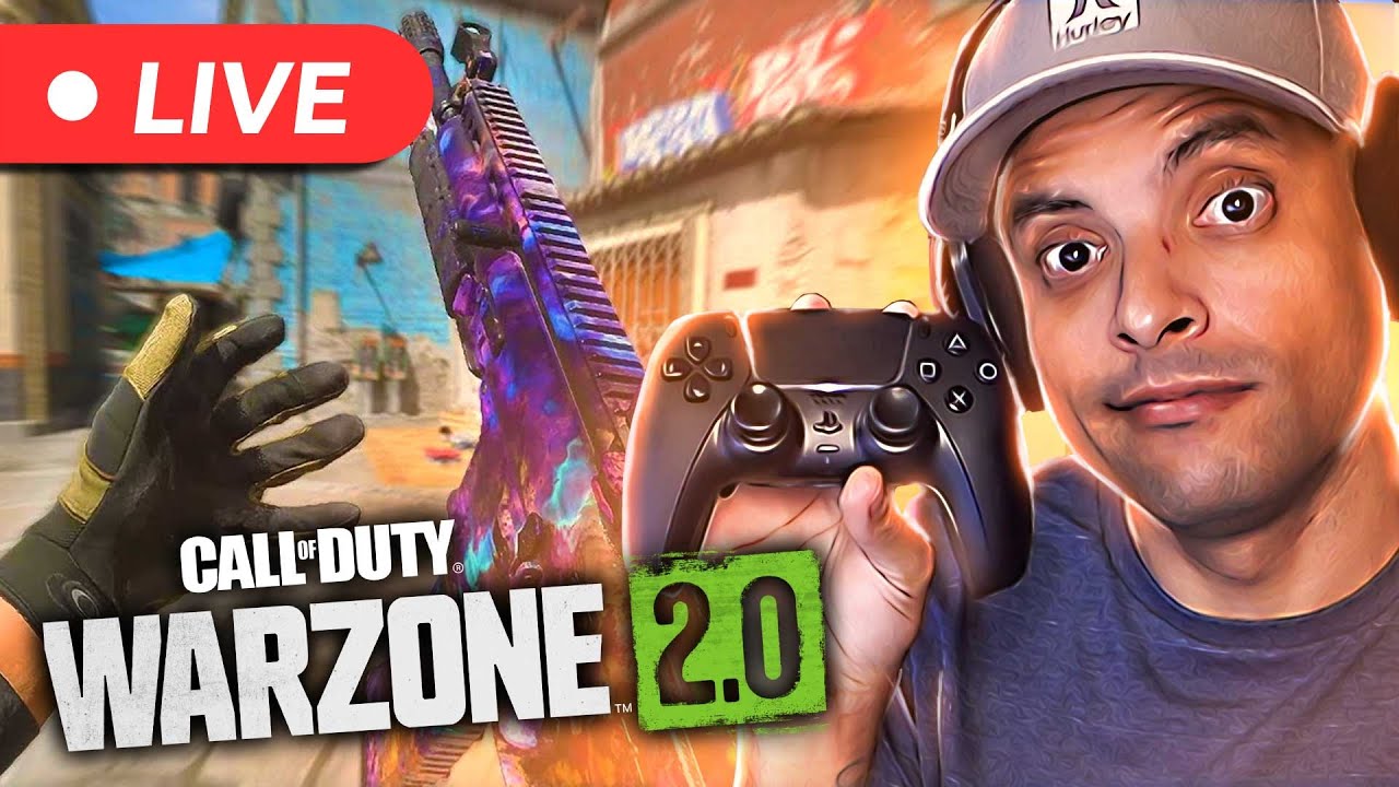 🔴 AO VIVO - Overman Jogando WARZONE 2.0 no PLAYSTATION 5 de Controlão !