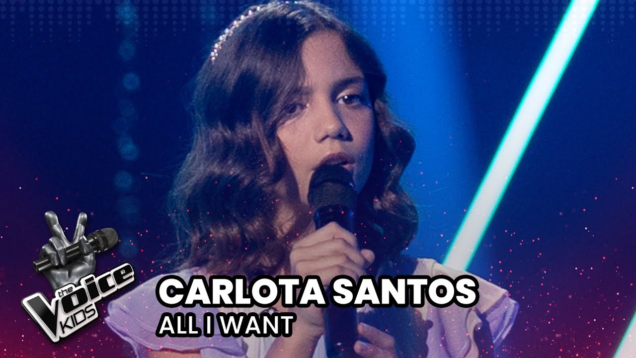 Carlota Santos - “All I Want” | Provas Cegas | The Voice Kids Portugal 2024