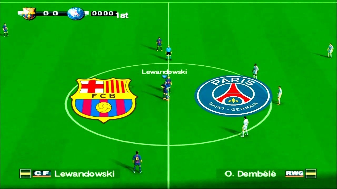 Winning Eleven 2026 - Barcelona VS PSG I PS 2