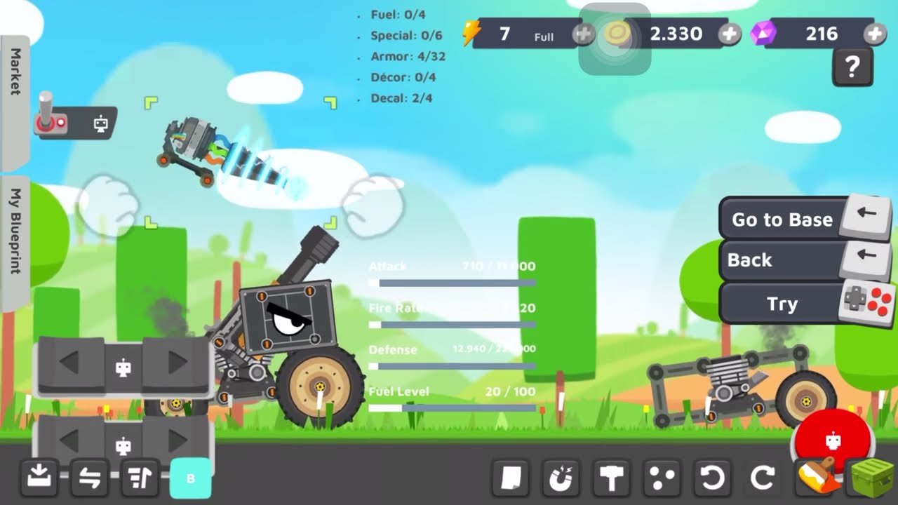 How to test weapon Tesla gun in Super Tank Rumble