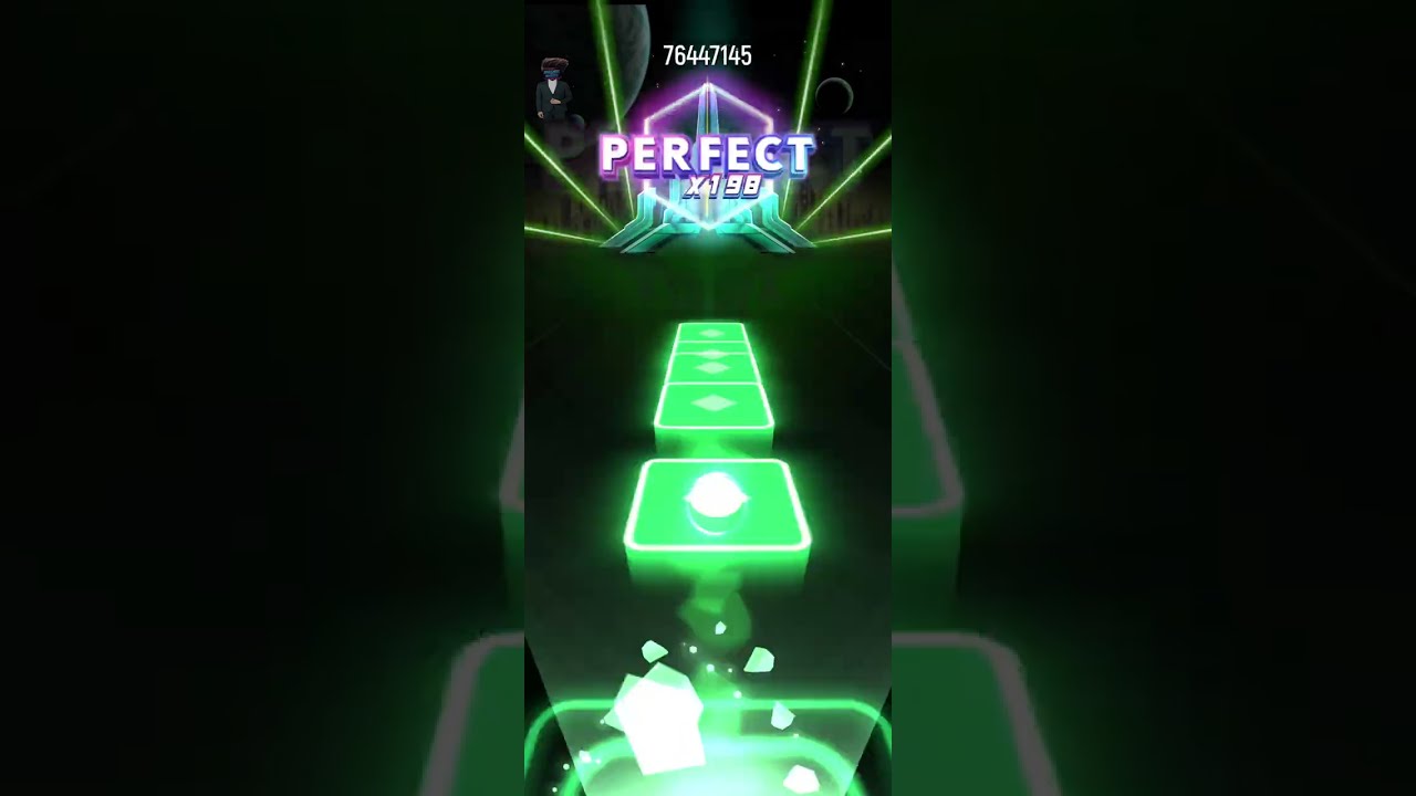 Tiles Hop | Crazy Frog - Axel F | Record: 82095450 | Gameplay